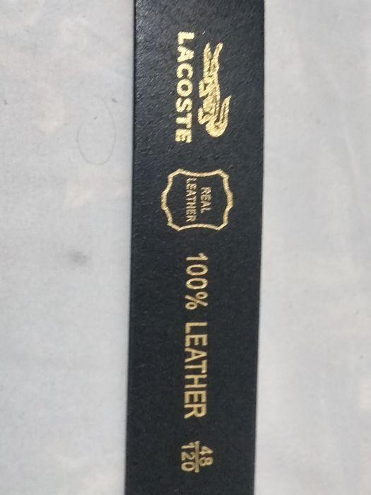 Ремень бренд Lacoste
