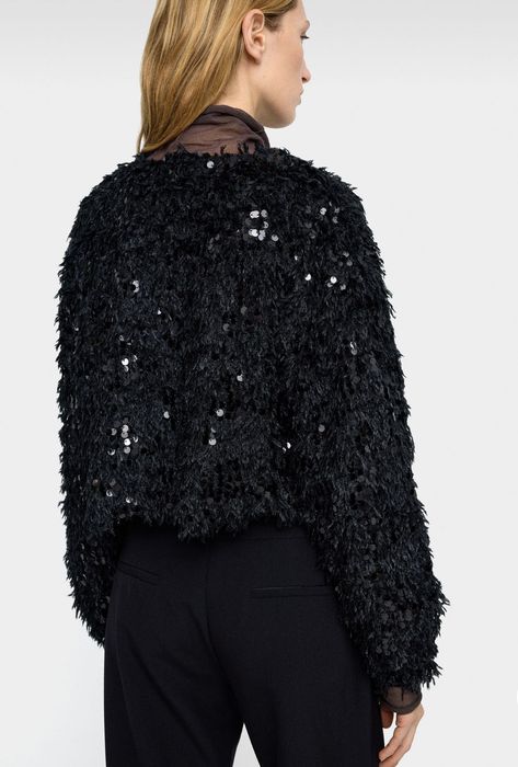 Жилетка с пайети PARFOIS