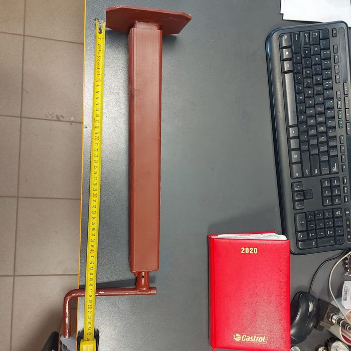 Picior de sprijin remorca, capacitate max. 500 kg.