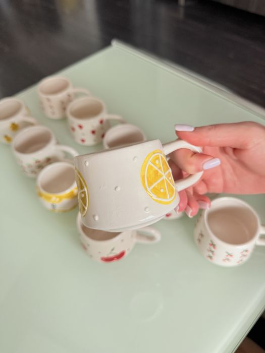 Керамични чаши ръчна изработка