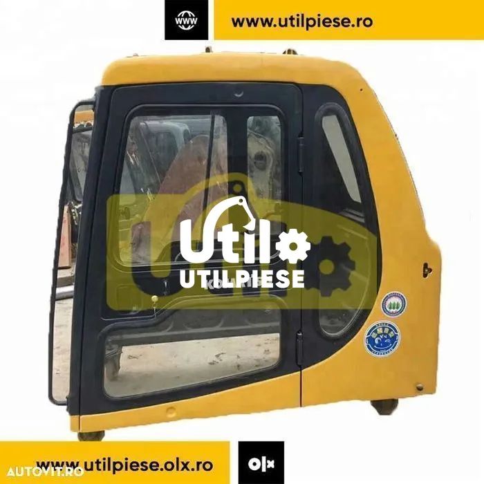 cabina mini excavator komatsu pc60-7 pc50 pc55 pc45 + piese komatsu