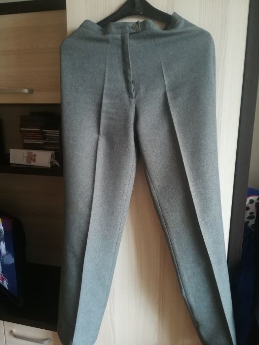 pantalon stofa gri, marimea 38