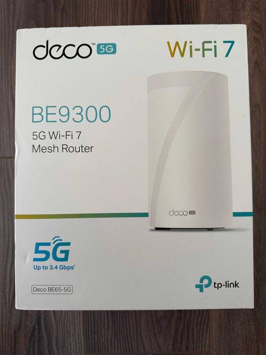 Deco BE65-5G pachet de 1  Router Wi-Fi 7 5G BE9300