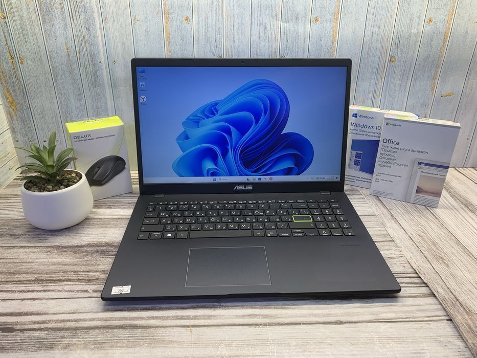 Ноутбук для работы ASUS K510 | Celeron N4500 | 4GB | 128GB SSD