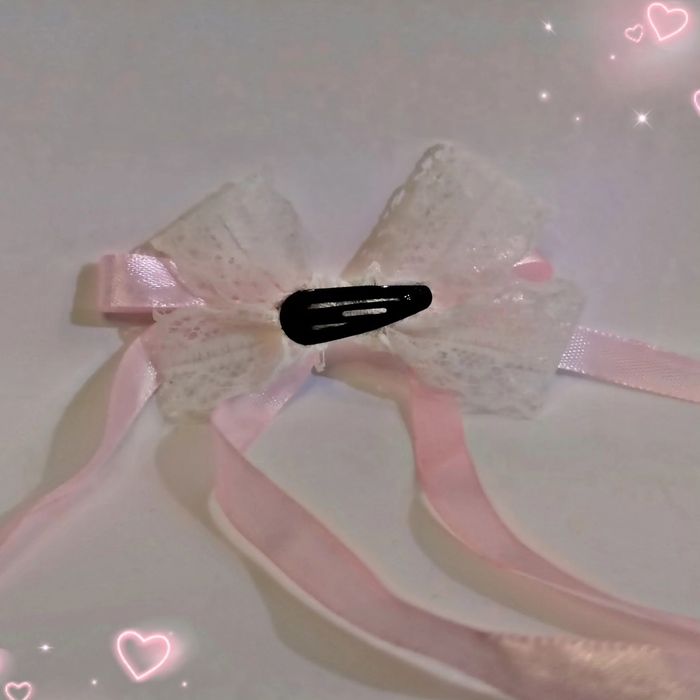 Банты - заколки, ручная работа