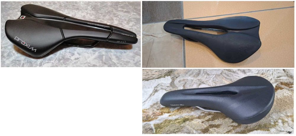 Sa Selle Italia Model X Boost, Prologo Proxim W450, Terry Fly GTS Flow Men pt. MTB/sosea/gravel si tija sa Cube CPPP