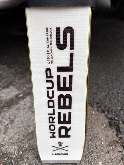 Ски и щеки Head World Cup топ състояние