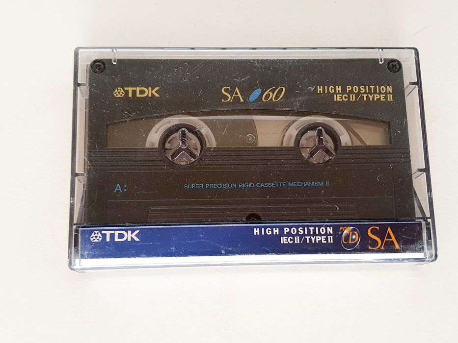casete audio TDK SA 60 & 90