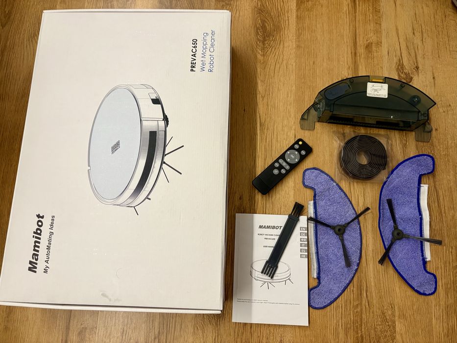 Прахосмукачка робот за сухо и мокро почистване Mamibot PreVac 650