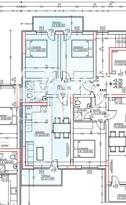 Продава се Тристаен апартамент в Благоевград, Бялата висота - 93 кв.м за 902 €/кв.м - Снимка #1