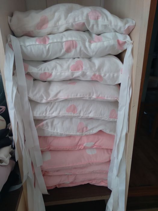 Бортики + подушка + одеяло