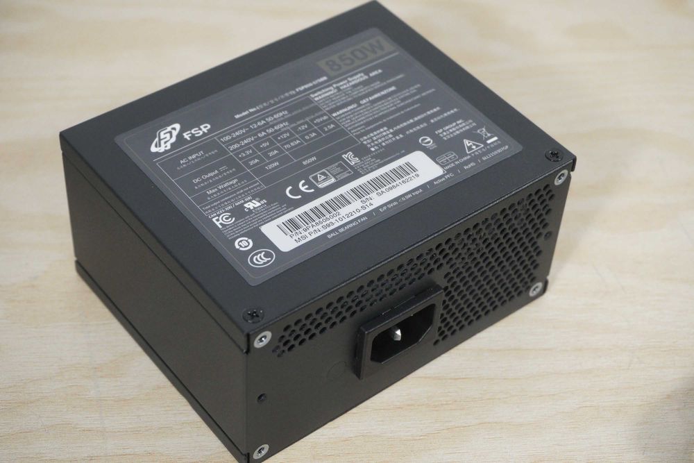 ITX SFF PSU захранване FSP 850W Gold /вкл. ДДС