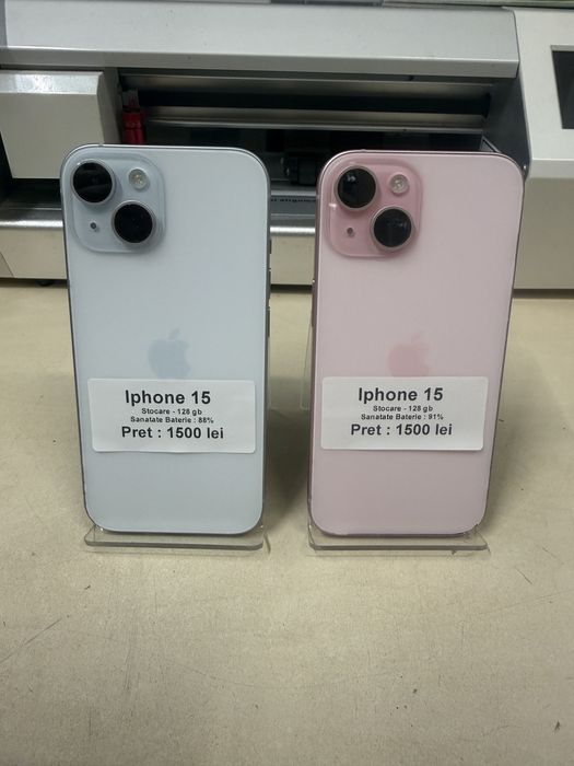 Iphone 15 / 128 gb / Impecabil ca Nou / garantie