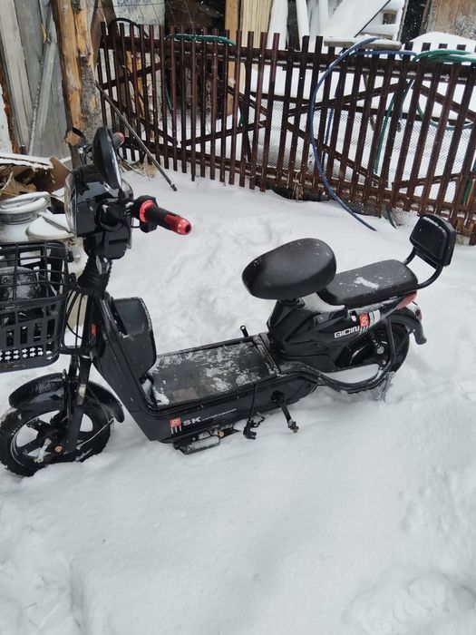 Электровелик почти новый