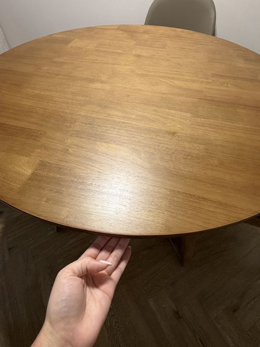 Продам стол круглый 100/100 , дерево