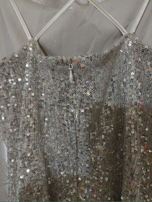 Rochie argintie evenimente  XS/S