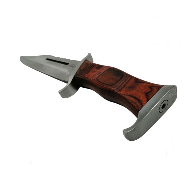 Set Cutit Baioneta 42 cm si Maceta Rambo 56,5 cm, Teaca inclusa