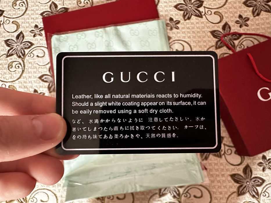 Gucci орамал оригинал