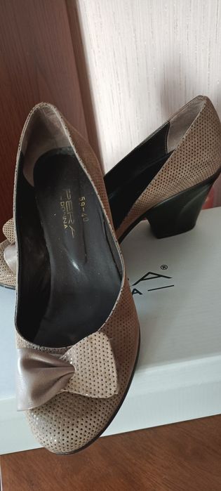 Стильные туфли нубук