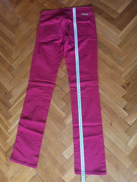 Blugi drepți Terranova, mărime XS/S, culoare fuchsia