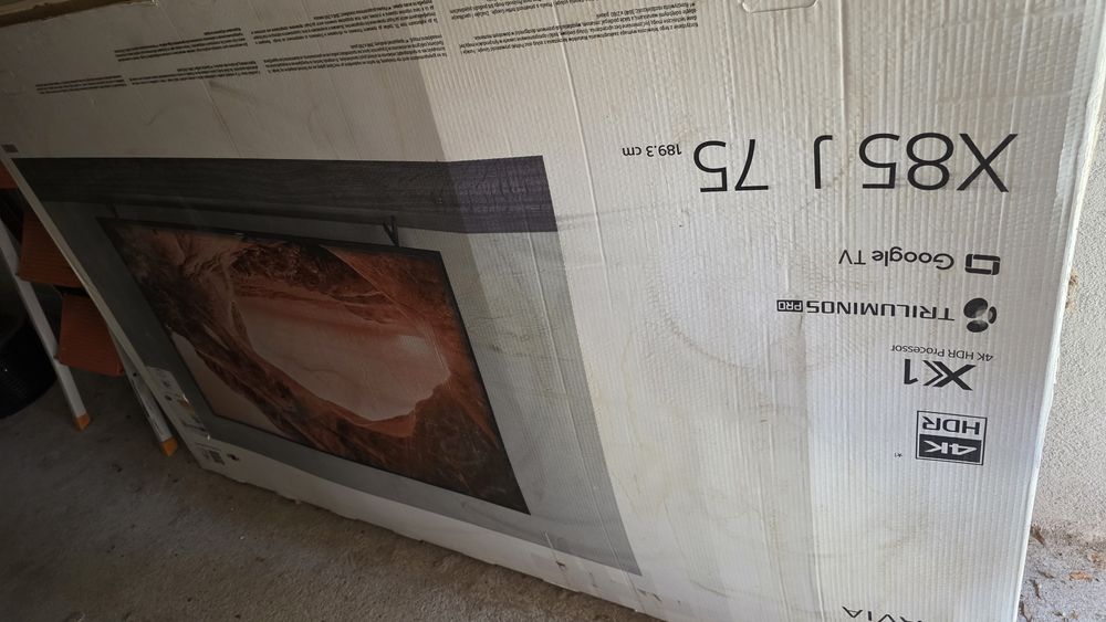 Sony  75 X85J smart tv