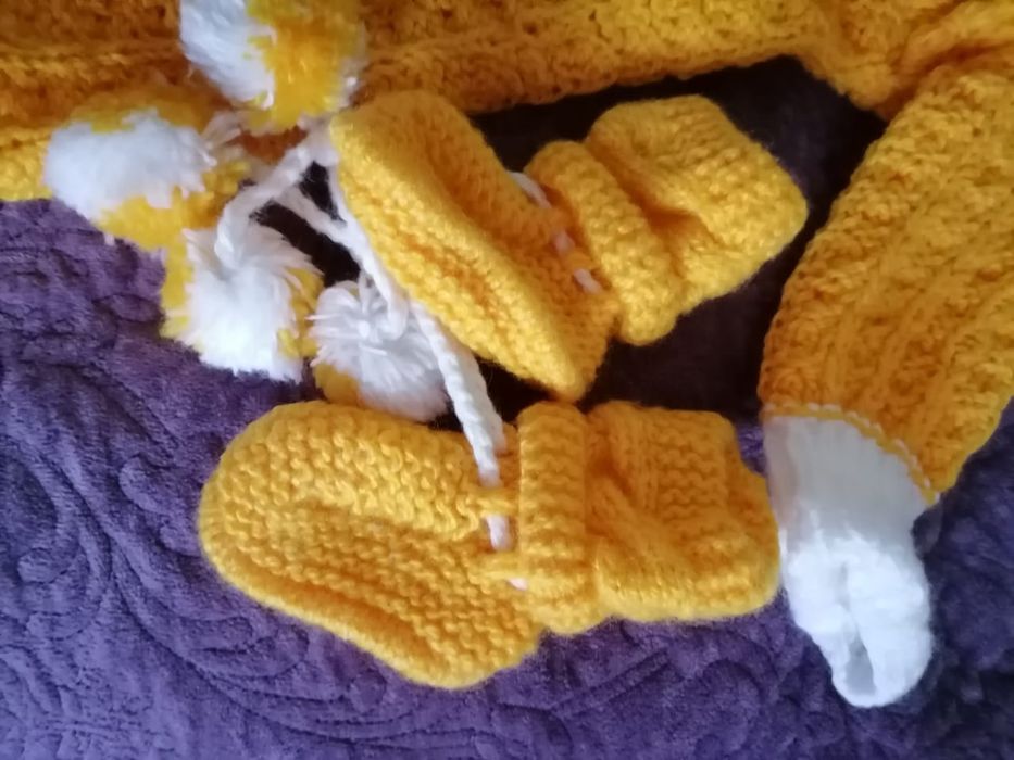 Комбинезон вязаный