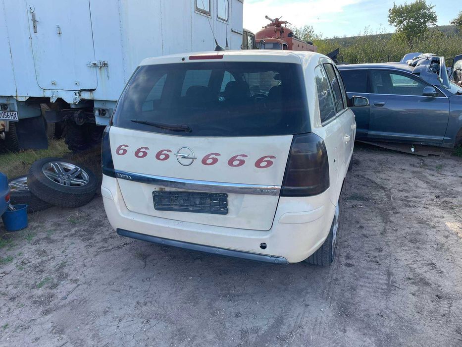opel zadira b 1.6 CNG metan на части опел зафира б метан 1.6цнг