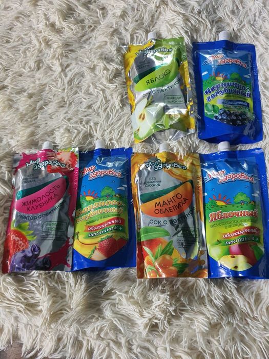 Продам соки с пектином