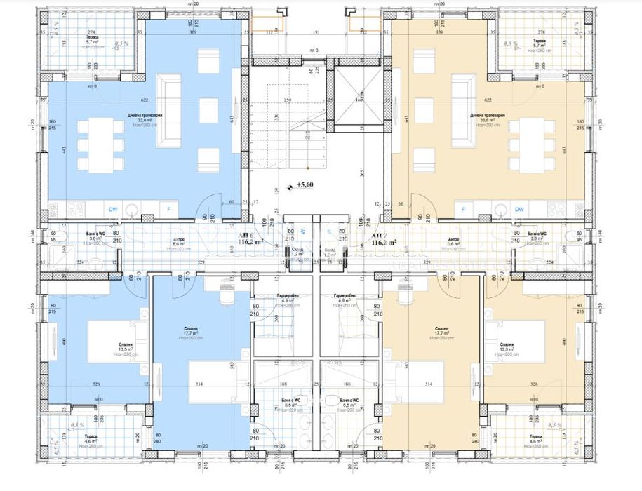 Продава се Тристаен апартамент в с. Марково, Област Пловдив - 133 кв.м за 1339 €/кв.м - Снимка #10