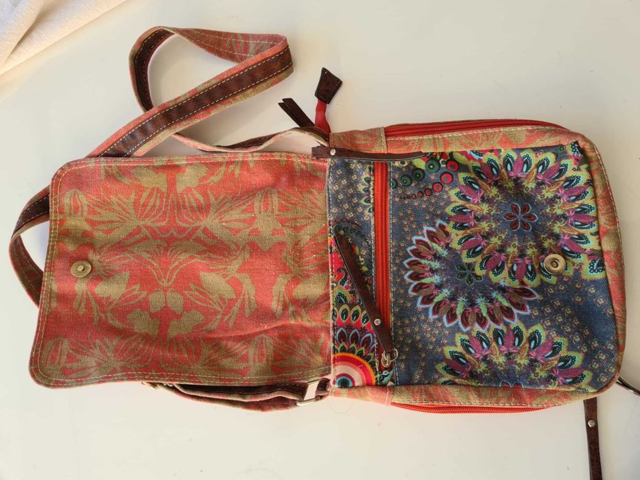 Текстилна чанта за през рамо