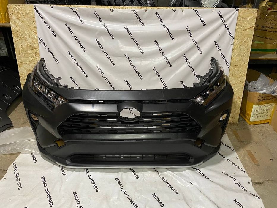 Бампер в сборе на Рав4 2019- / Rav 4