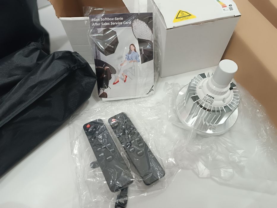 Софтбокс студийно осветление за фотография