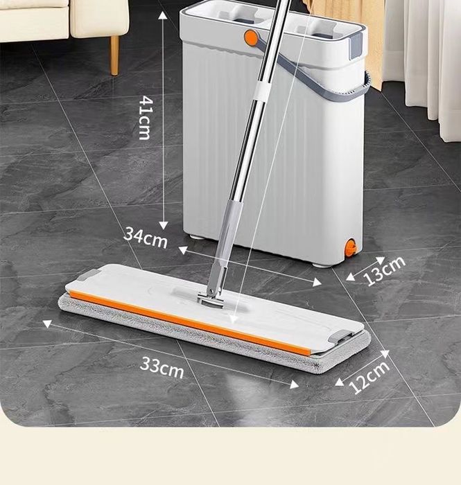 Швабра с ведром, с отжимом