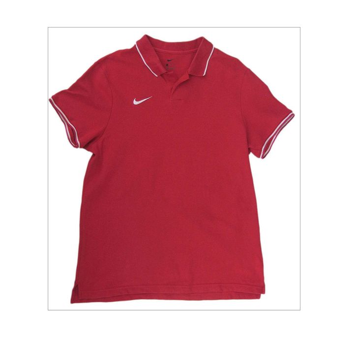 Nike Червена Поло Блуза Polo Shirt L-XL Casual Отлична ЦСКА Армейци