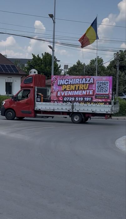 Publicitate / Reclama Masina cu Ecran LED si Sistem Lift - PROMOTIE 30 ZILE