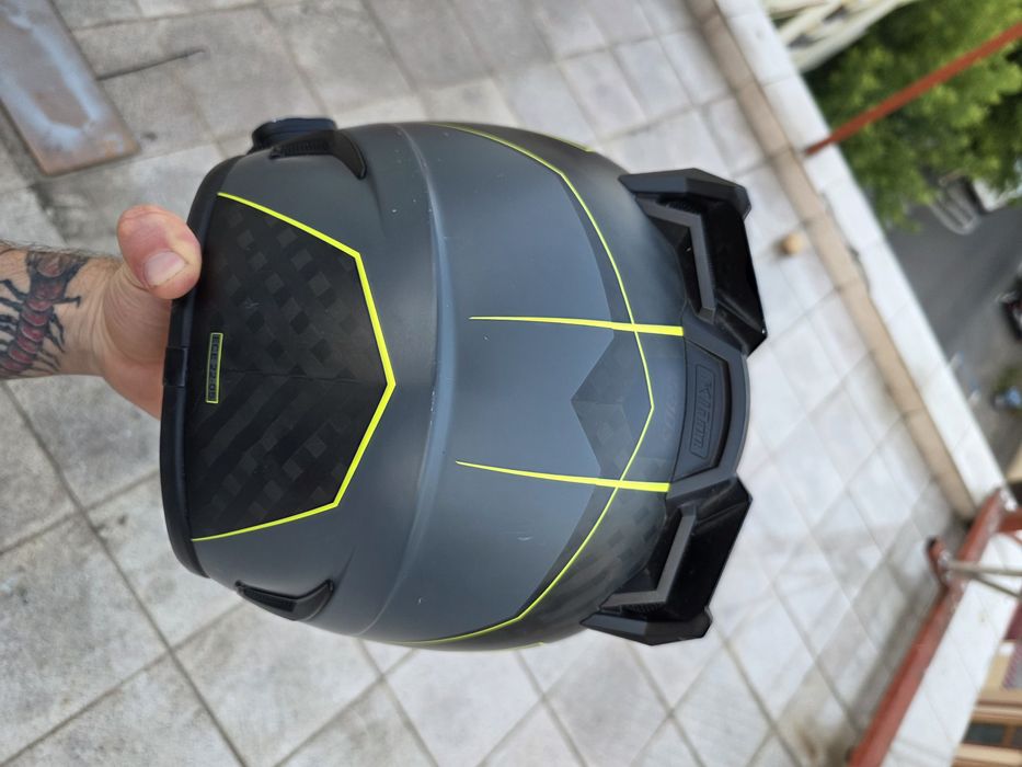 Casca moto klim carbon intercom