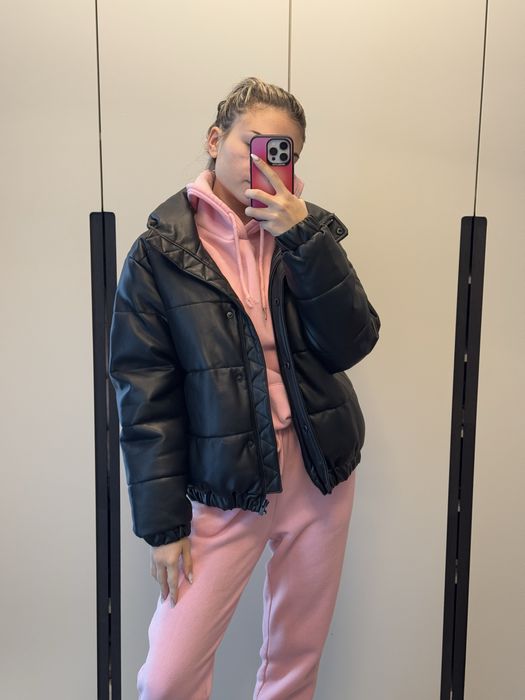 Зимно кожено яке DKNY