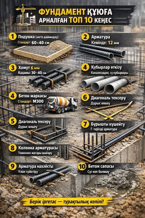 Бетон САМОМИКСЕР Фундамент