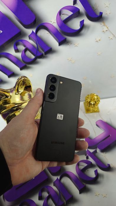 Samsung S22 Black 5G 128GB 8GB RAM Duos.Preṭ fix!