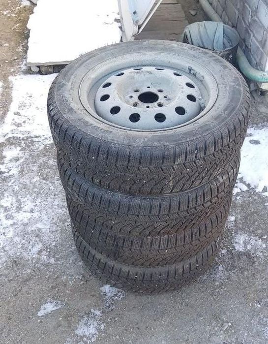 Продам колеса рр 14 зима липучка