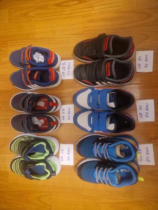 Incaltaminte copii Adidas, Skechers, Fila, Puma, Champion ca noi