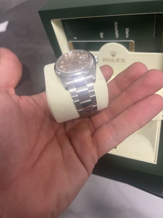 Rolex date just 36mm