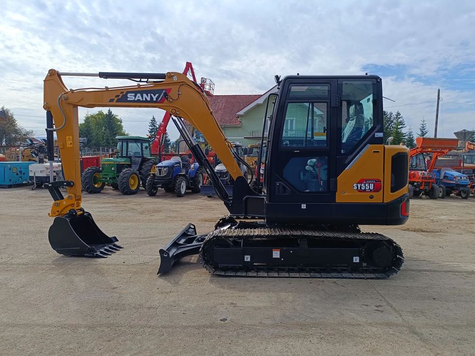 Sany SY55U (G4) 2025,  Miniexcavator, 6 tone, NOU