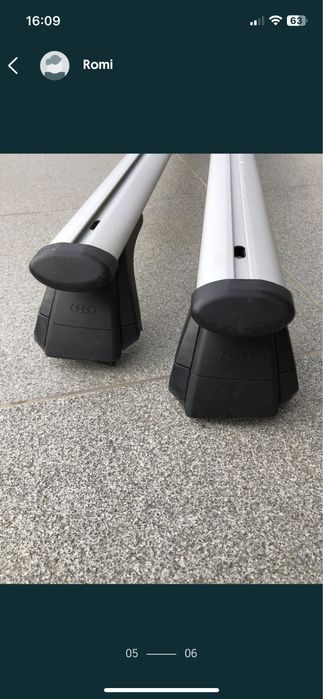 Bare transversale pentru Audi, originale