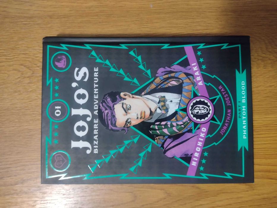 Manga Jojo's Bizarre Adventure Part 1, Vol 1-3. Part 2, Vol 1