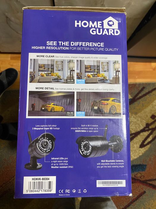 HomeGuard Kit Supraveghere Video Super HD