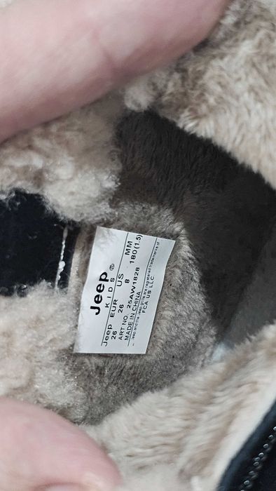 Детские угги JEEP для девочки