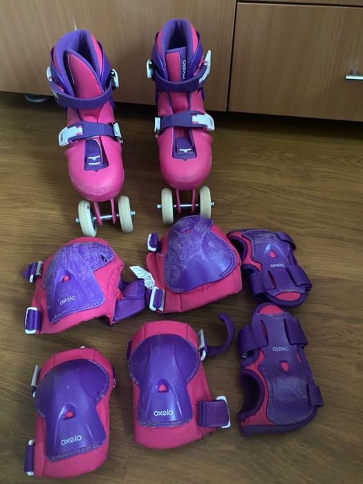 Role plus casca si set protectii role Oxelo