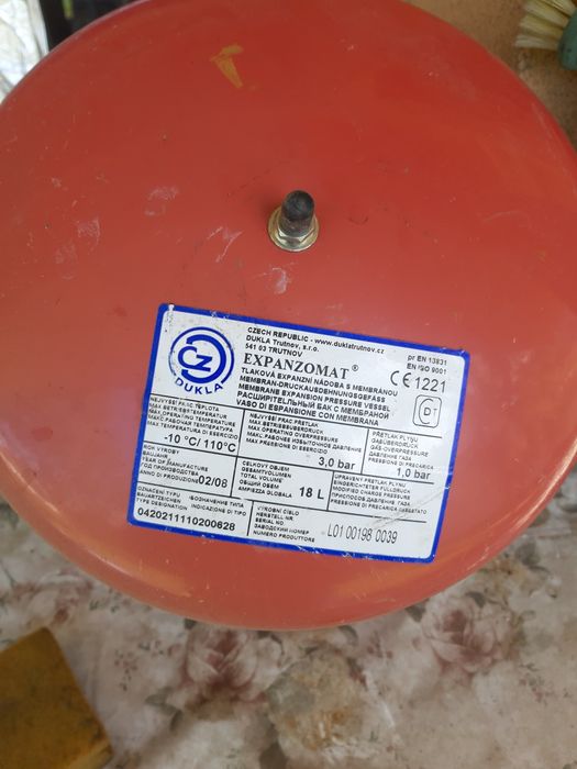 Разширително съд 18 литра.