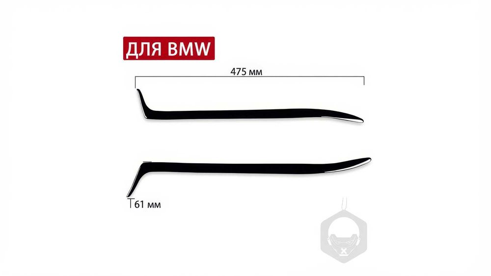Накладки на фары BMW E36